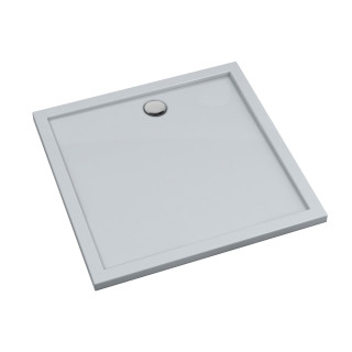Schedline Brodzik kompozytowy Stabilsound Plus® Estima 90x90xx4,5 cm, kwadratowy, Gwarancja 15 lat